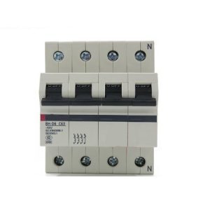 Cầu dao MCB Mitsubishi BH-D10 C N - 6A 10kA 4P