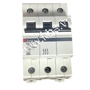 Cầu dao MCB Mitsubishi BH-D6 C N - 10A 6kA 3P