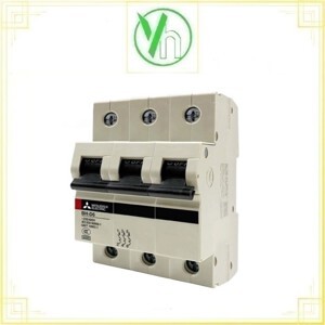 Cầu dao MCB Mitsubishi BH-D6 3P 3A TYPE C N