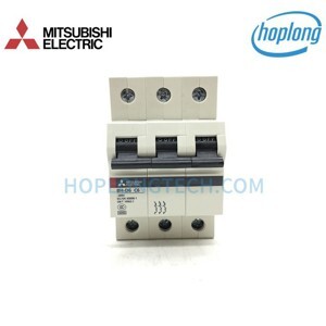 Cầu dao MCB Mitsubishi BH-D6 C N - 6A 6kA 3P