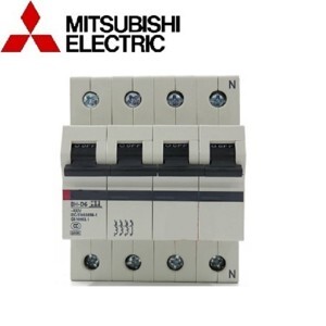 Cầu dao MCB Mitsubishi BH-D6 C N - 63A 6kA 4P