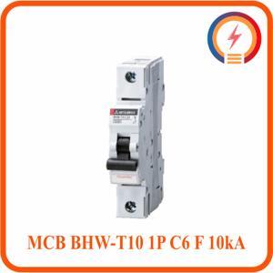 Cầu dao MCB Mitsubishi BHW-T10 - C6 F 10kA 1P