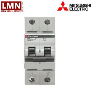 Cầu dao MCB Mitsubishi BHW-T10 - C32 F 10kA 2P