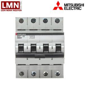 Cầu dao MCB Mitsubishi BHW-T10 - C10 F 10kA 4P