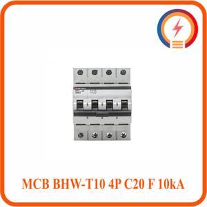 Cầu dao MCB Mitsubishi BHW-T10 - C20 F 10kA 4P