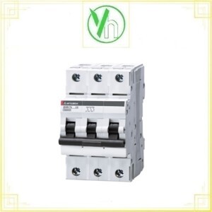 Cầu dao MCB Mitsubishi BHW-T4 - C20 4.5kA 3P