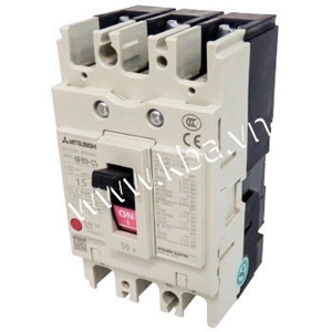 Cầu dao MCB Mitsubishi NF63-CV 3P 15A 7.5kA