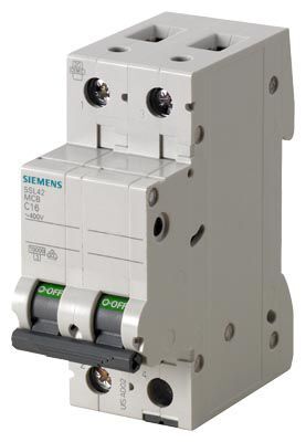 Cầu dao MCB Siemens 5SL4216-7CC 16A 10kA 2P