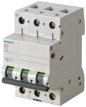 Cầu dao MCB Siemens 5SL6325-7CC 25A 6kA 3P