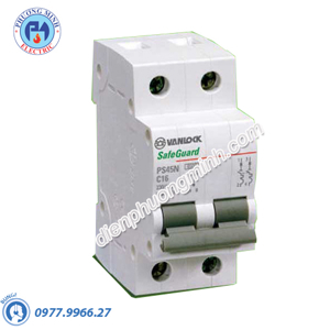 Cầu dao MCB Sino 2P/6A 6KA PS45S/C2006
