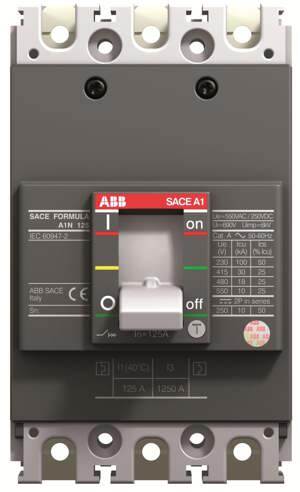 Cầu dao MCCB ABB A1A - 80A 10kA 3P