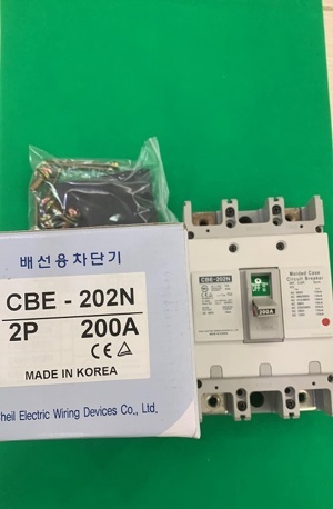 Cầu dao MCCB Cheil CBE-202N-200A