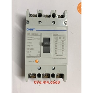 Cầu dao MCCB Chint NM1-125C - 40A 20kA 3P