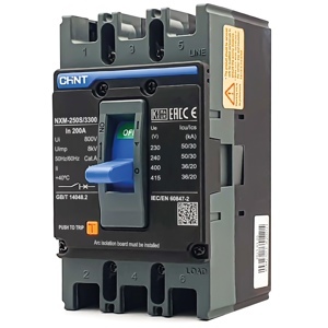 Cầu dao MCCB Chint NXM-250S - 200A 3P