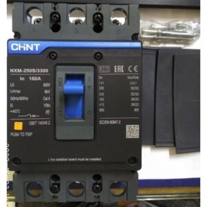 Cầu dao MCCB Chint NXM-250S/3300-250, 35KA, 3P