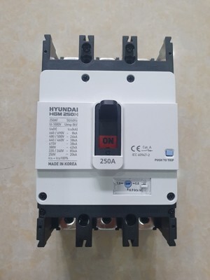 Cầu dao MCCB Huyndai HGM250H-F - 3P 250A 38kA