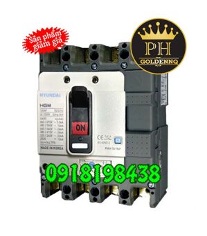 Cầu dao MCCB Huyndai HGM400S-F - 4P 400A 65kA