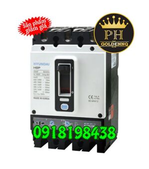 Cầu dao MCCB Huyndai HGP400S-F - 3P 400A 85kA