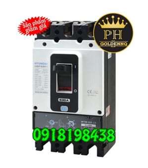 Cầu dao MCCB Huyndai HGP630S-H - 3P 85kA 500A