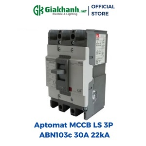 Cầu dao MCCB LS ABN103c - 30A 22kA 3P