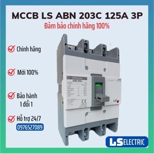 Cầu dao MCCB LS ABN203c - 125A 30kA 3P