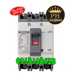 Cầu dao MCCB LS ABS53c - 30A 22kA 3P