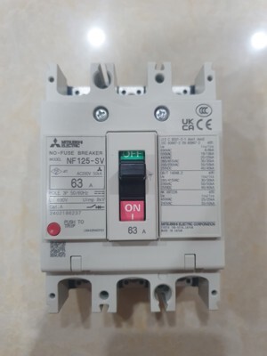 Cầu dao MCCB Mitsubishi NF125-SV - 63A 30kA 3P