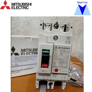 Cầu dao MCCB Mitsubishi NF125-SV - 80A 50kA 2P