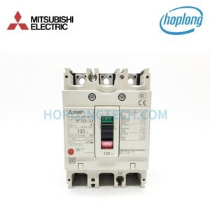 Cầu dao MCCB Mitsubishi NF125-CV - 100A 10kA 3P