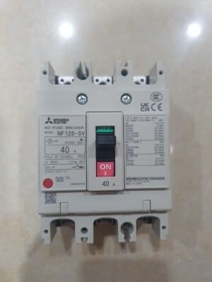 Cầu dao MCCB Mitsubishi NF125-SV - 40A 30kA 3P