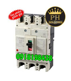 Cầu dao MCCB Mitsubishi NF125-HV 3P 15A 50kA