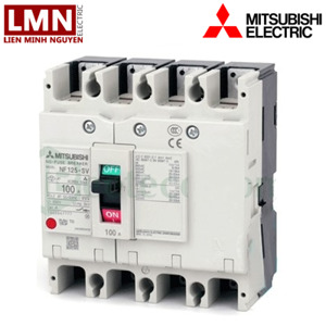 Cầu dao MCCB Mitsubishi NF160-SGV - 125-160A 36kA 4P