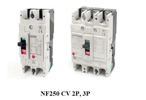 Cầu dao MCCB Mitsubishi NF250-HV - 225A 75kA 4P