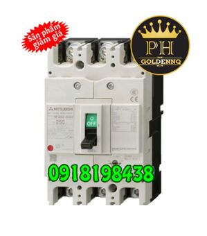 Cầu dao MCCB Mitsubishi NF250-SEV 3P 80-160A