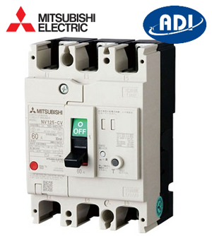 Cầu dao MCCB Mitsubishi NF250-CV - 100A 25kA 3P