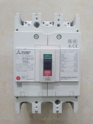 Cầu dao MCCB Mitsubishi NF250-SV - 150A 36kA 3P