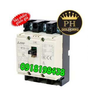 Cầu dao MCCB Mitsubishi NF30-CS - 30A 1.5kA 3P