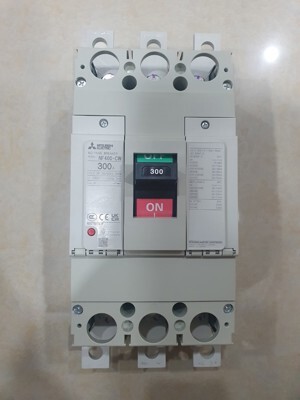 Cầu dao MCCB Mitsubishi NF400-CW - 300A 36kA 3P