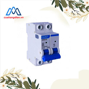 Cầu dao MCCB Chint NXB-63 - 2P 1A 6KA