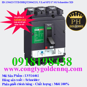 Cầu dao MCCB Schneider CVS160 Type N 50kA 3P