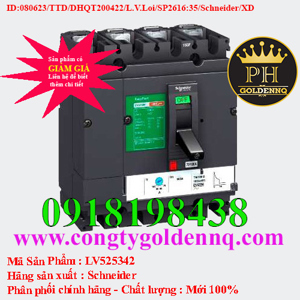 Cầu dao MCCB Schneider CVS250 Type F 36kA 4P