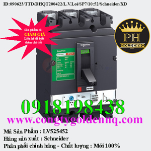 Cầu dao MCCB Schneider CVS250 Type N 50kA 3P