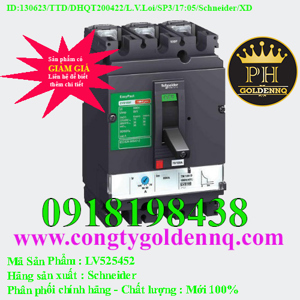 Cầu dao MCCB Schneider CVS250 Type N 50kA 3P