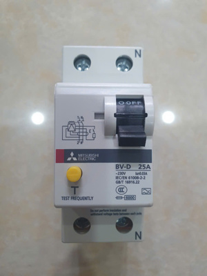 Cầu dao Mitsubishi BV-D - 25A 300mA 2P