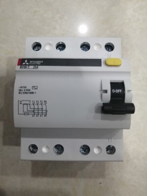 Cầu dao Mitsubishi BVW-T - 25A 100mA 4P