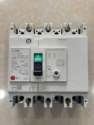 Cầu dao Mitsubishi NV125-SV - 100A 1.2.500mA 30kA 4P