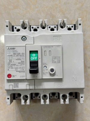 Cầu dao Mitsubishi NV125-SV - 30A 1.2.500mA 30kA 4P