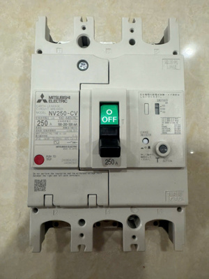 Cầu dao Mitsubishi NV250-CV - 250A 30mA 25kA 3P