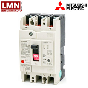 Cầu dao Mitsubishi NV63-HV - 15A 1.2.500mA 10kA 3P