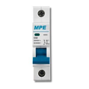Cầu dao MPE MP6-C132, 1 pha 32A 6kA